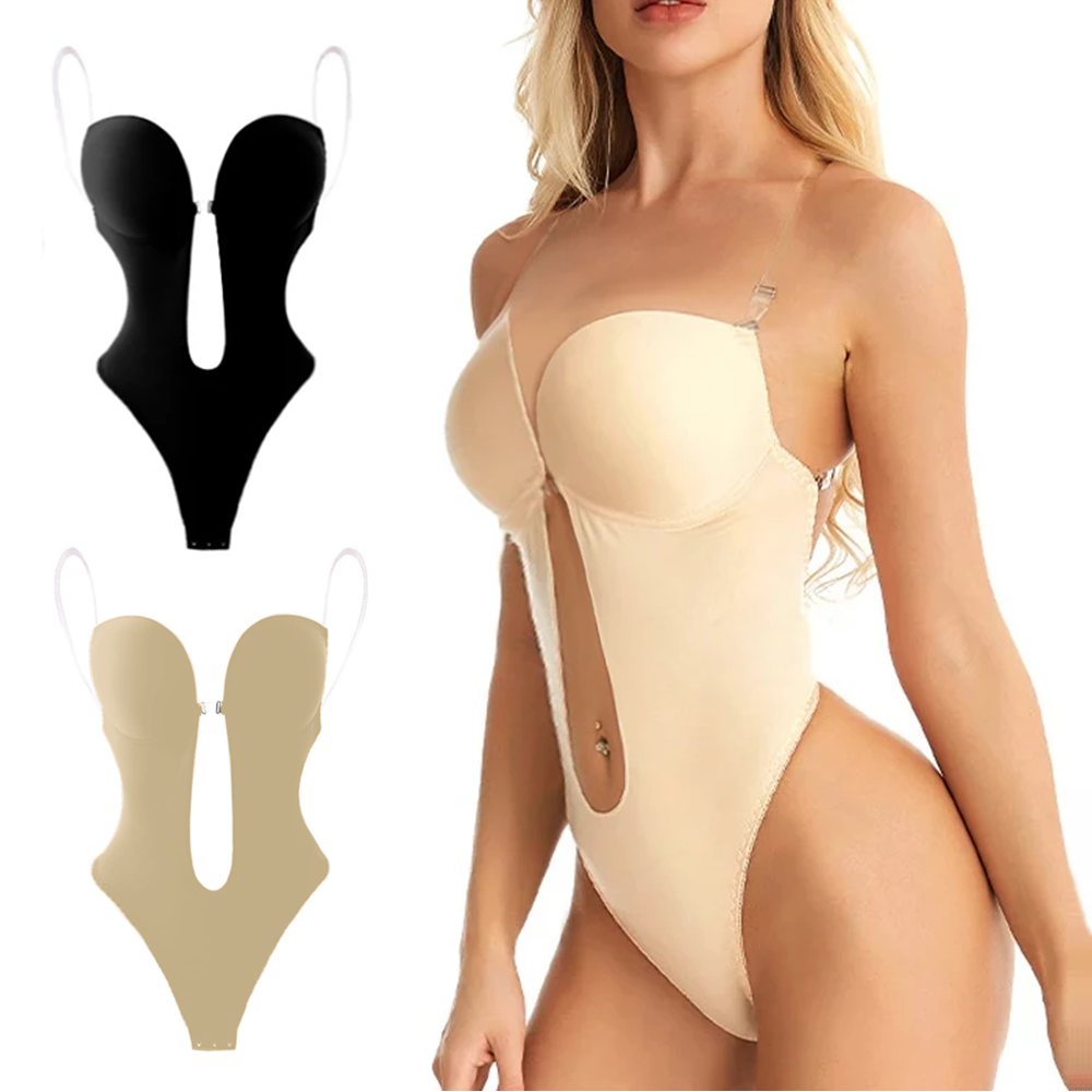 Shapewear Bodysuit Firm - Mulheres corpo shaper sutiã sem costas
