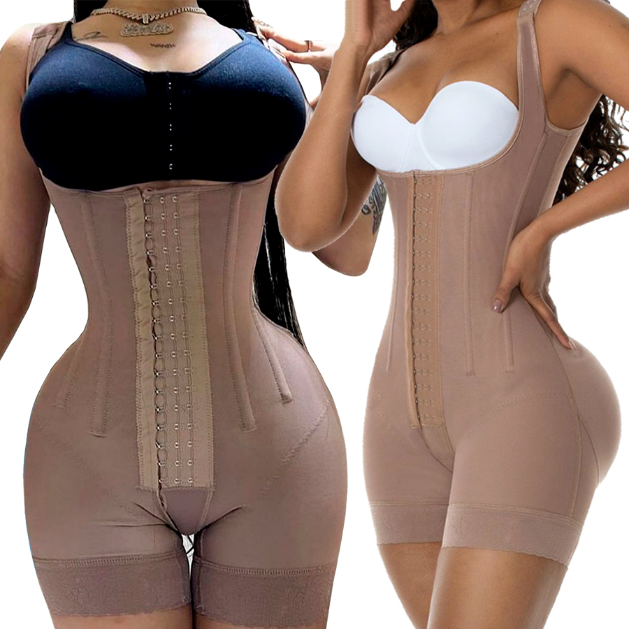 Shapewear Bodysuit Firm - Fajas colombianas pós lipo cirúrgico reduzindo
