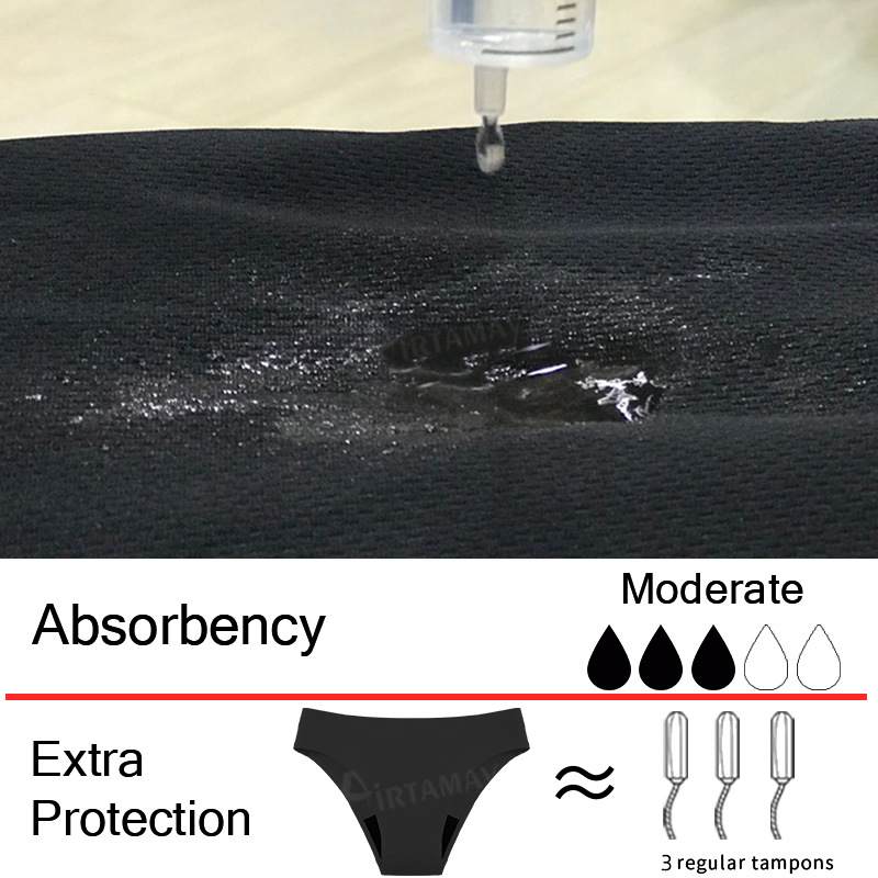 Roupa de Banho Sem Costura par - Period Panty Absorbent avaliação e preço