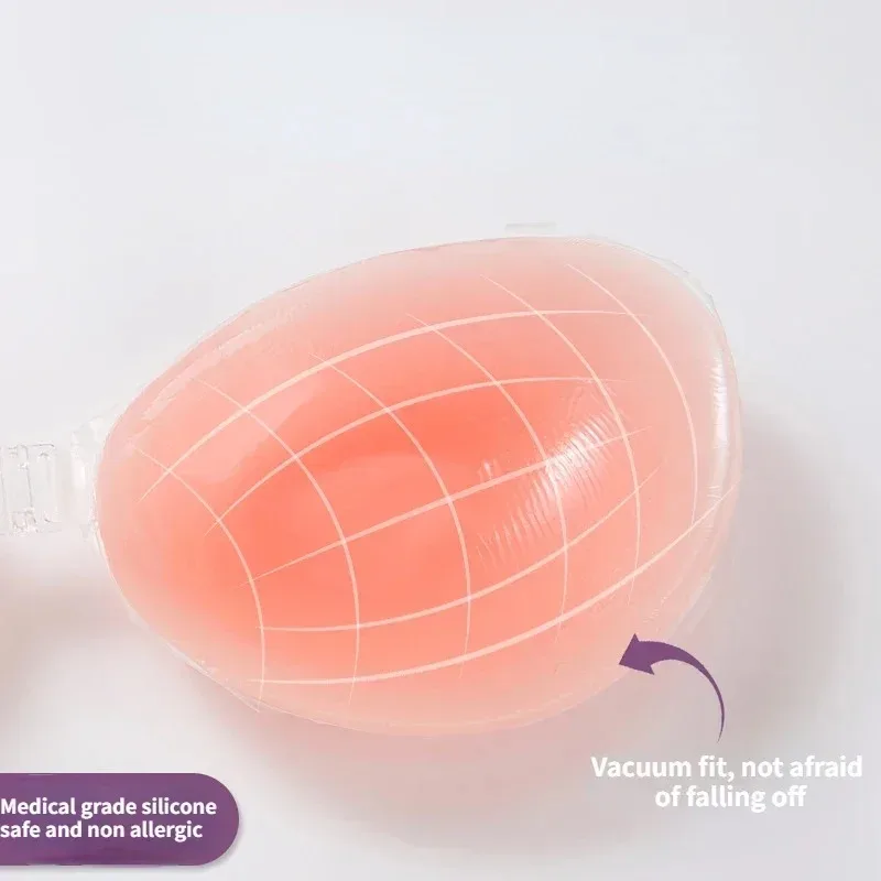 Sutiã de silicone invisível pu - Strapless Bra Backless avaliação e preço
