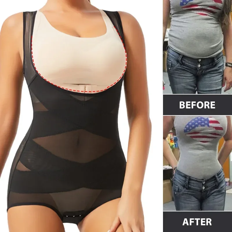 Mulheres bodysuit briefs corpo - Shapewear Bodysuit Firm avaliação e preço